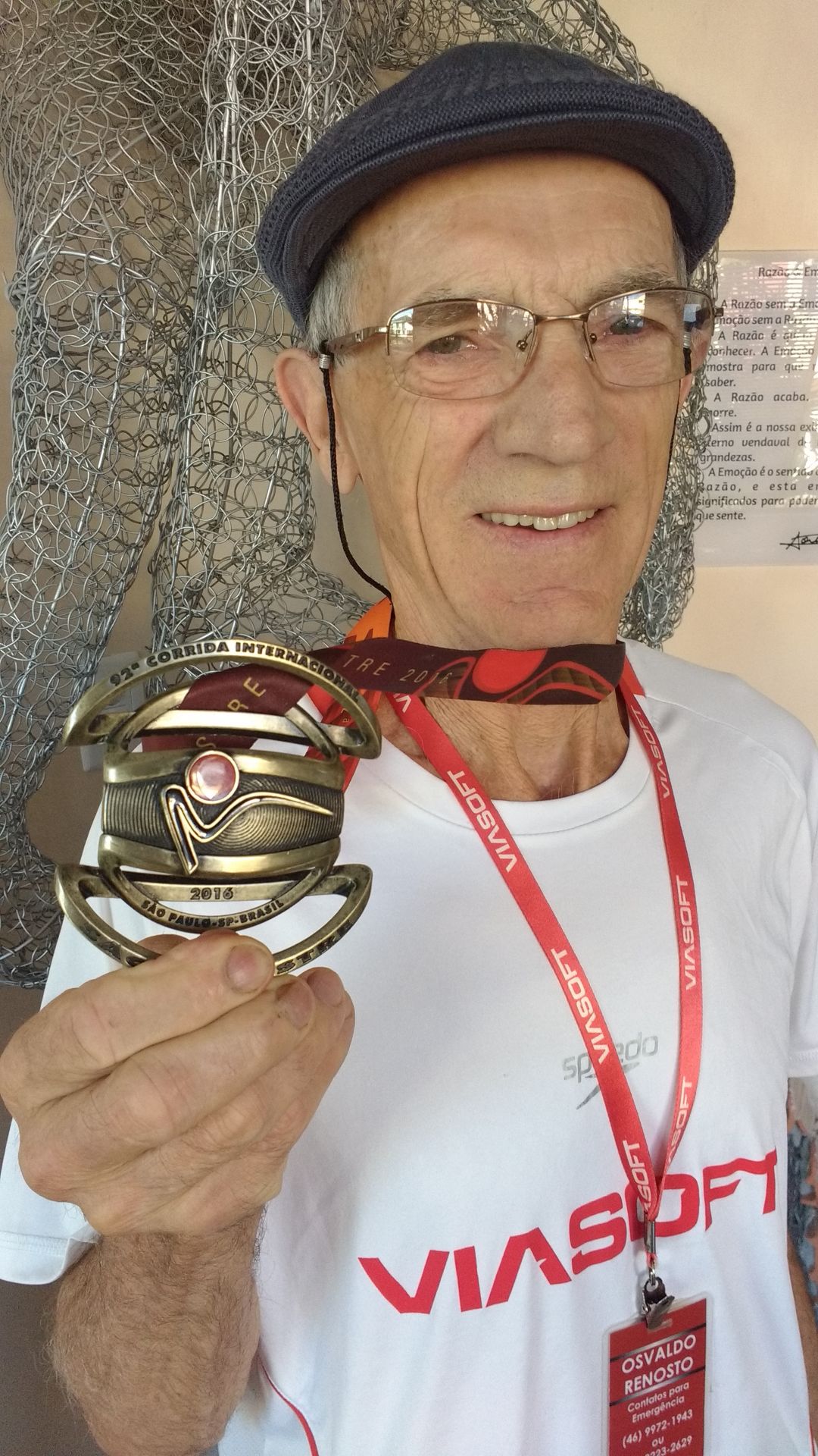 Osvaldo Renosto: “Fiquei pasmo com o tanto de gente”