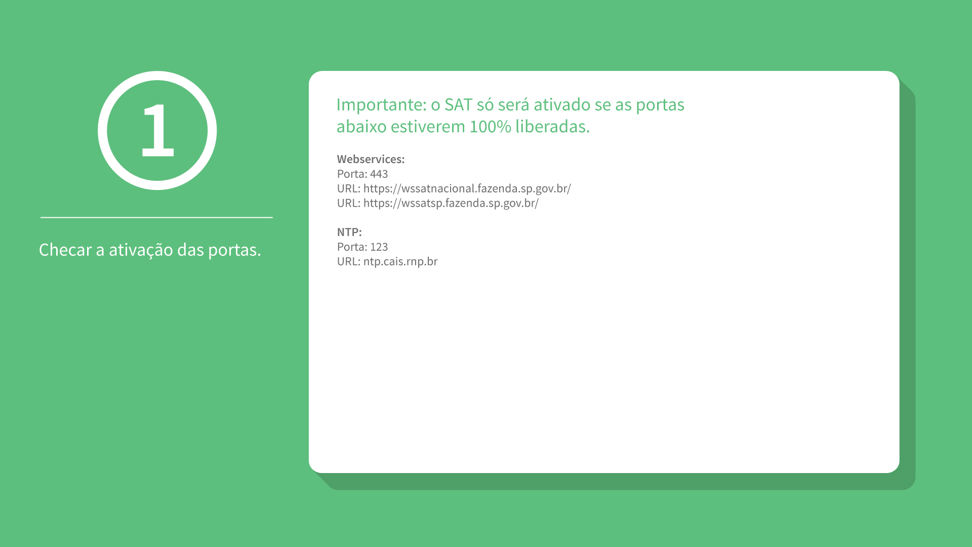 Vinculação do equipamento SAT na SEFAZ (SP) – Passo 2