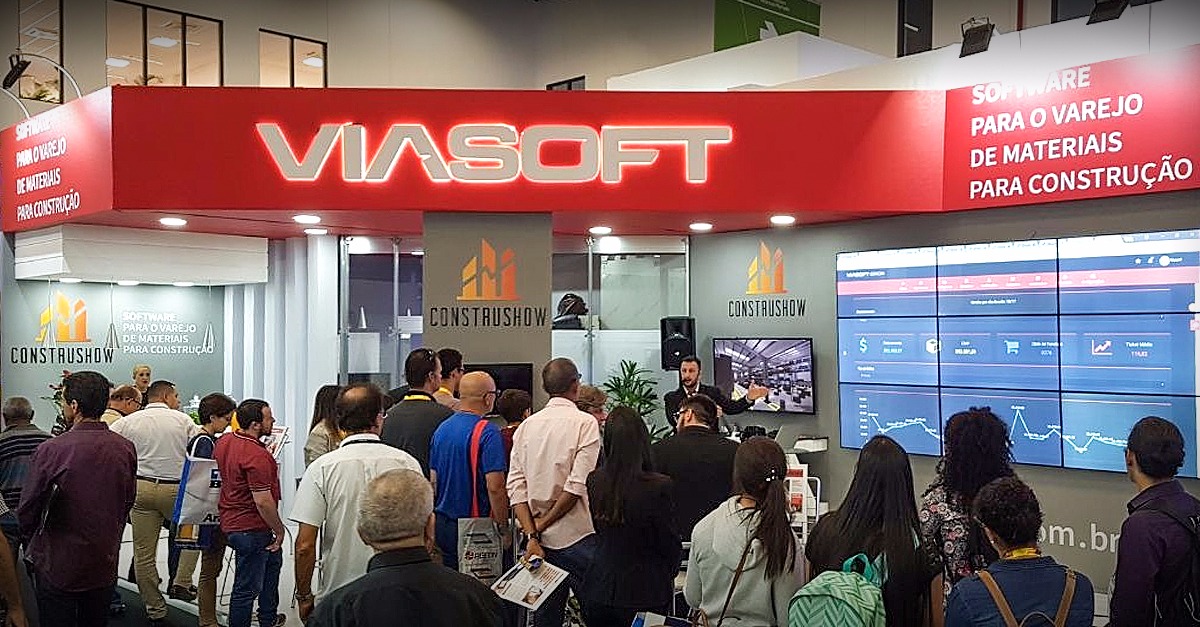 VIASOFT CONSTRUSHOW apresenta diferenciais competitivos na FEICON 2018