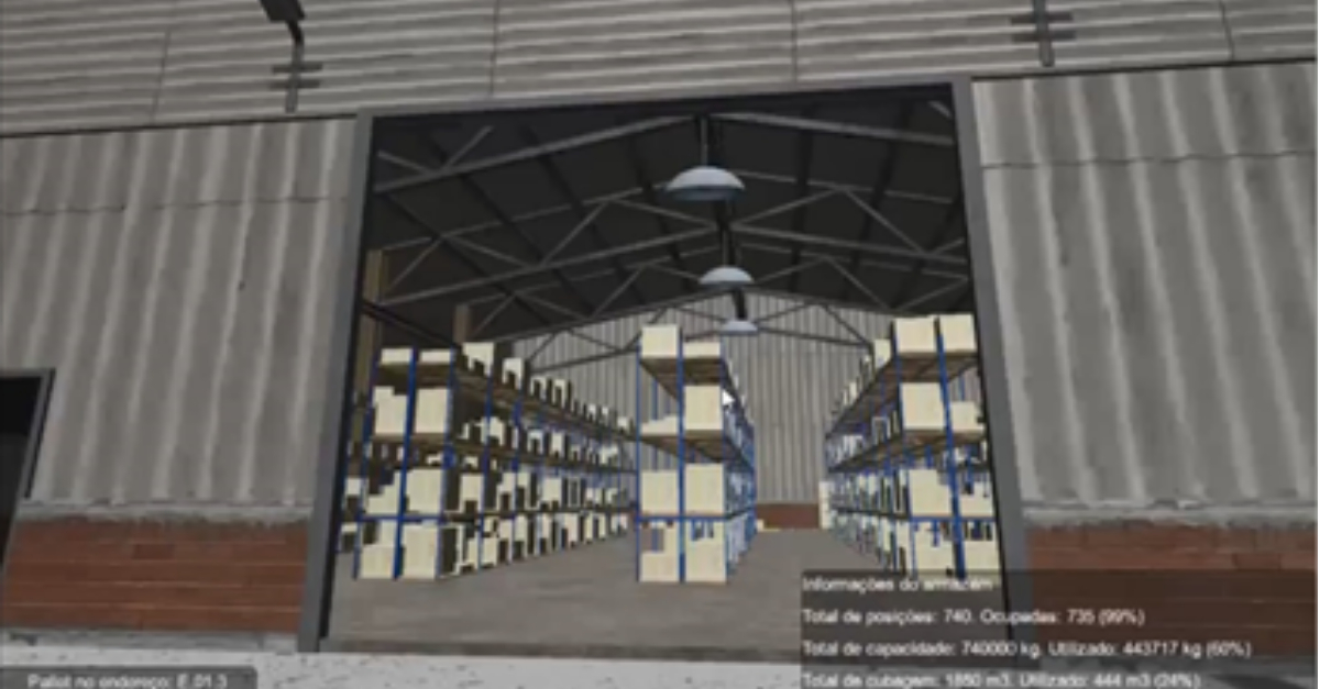 VIASOFT FORLOG: conheça de perto o WMS Armazém Virtual 3D