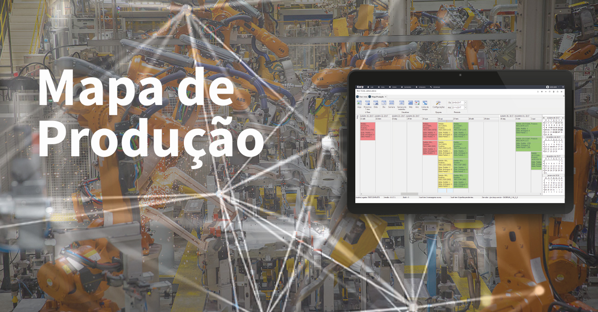 Nova Aplicação Viasoft Korp: Mapa de Produção