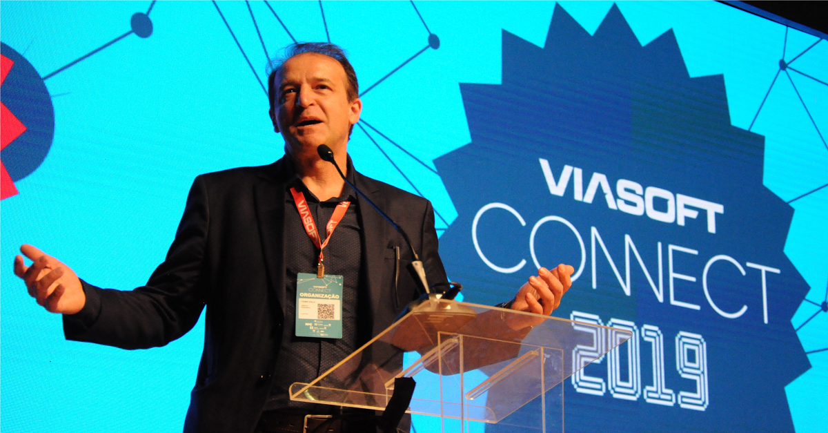 Itamir Viola: idealizador do maior evento de inovação aplicada aos negócios do Brasil, o Viasoft Connect.