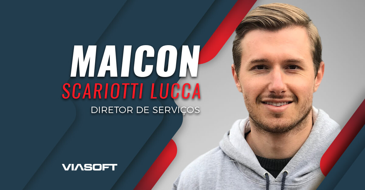 Maicon Scariotti Lucca assume como diretor de serviços na Viasoft
