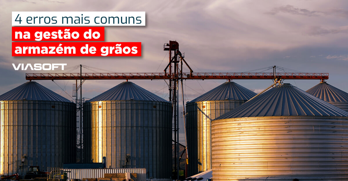 4 erros mais comuns na gestão do armazém de grãos